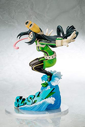 "My Hero Academia - Asui Tsuyu - 1/8 - Hero Suit ver. - 2021 Re-release (Takara Tomy, Bell Fine), Franchise: My Hero Academia, Brand: Bell Fine, Takara Tomy As Distributor, Release Date: 31. Jul 2021, Type: General, Dimensions: 200 mm, Scale: 1/8 H=200mm (7.8in, 1:1=1.6m), Material: ABSPVC, Store Name: Nippon Figures"
