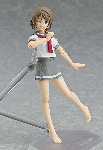 Love Live! Sunshine!! - Watanabe You - Figma #357 (Max Factory), Franchise: Love Live! Sunshine!!, Brand: Max Factory, Release Date: 25. Dec 2017, Dimensions: H=135mm (5.27in), Material: ABS, PVC, Store Name: Nippon Figures