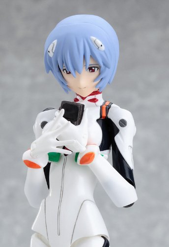 Evangelion Shin Gekijouban - Ayanami Rei - Figma #091 - Plugsuit Ver. (Max Factory), Franchise: Evangelion Shin Gekijouban, Release Date: 19. May 2011, Dimensions: H=140 mm (5.46 in), Material: ABS, POM, PP, PVC, Nippon Figures