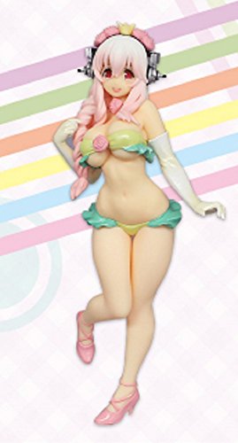 SoniComi (Super Sonico) - Sonico - Special Figure - Summer Princess, Green, Franchise: SoniComi (Super Sonico), Brand: FuRyu, Store Name: Nippon Figures
