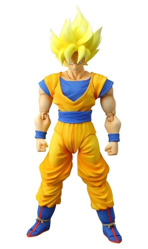 Dragon Ball Kai - Son Goku SSJ - S.H.Figuarts (Bandai), Franchise: Dragon Ball Kai, Brand: Bandai, Release Date: 22. May 2015, Type: General, Dimensions: H=140 mm (5.46 in), Material: ABS, PVC, Store Name: Nippon Figures