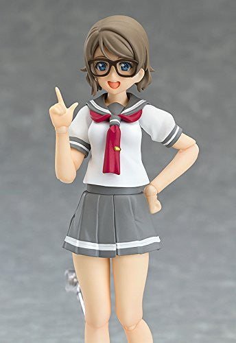 Love Live! Sunshine!! - Watanabe You - Figma #357 (Max Factory), Franchise: Love Live! Sunshine!!, Brand: Max Factory, Release Date: 25. Dec 2017, Dimensions: H=135mm (5.27in), Material: ABS, PVC, Store Name: Nippon Figures