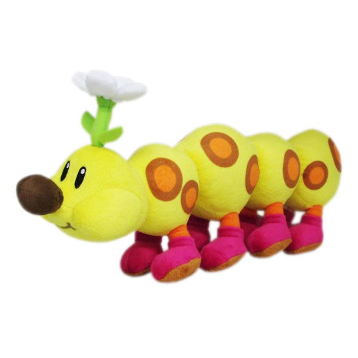 Super Mario - Wiggler AC26 (S) - All Star Collection - San-ei Boeki - Plush, Franchise: Super Mario, Brand: San-ei Boeki, Type: Plushies, Dimensions: W7.5×D32.5×H14 cm, Store Name: Nippon Figures