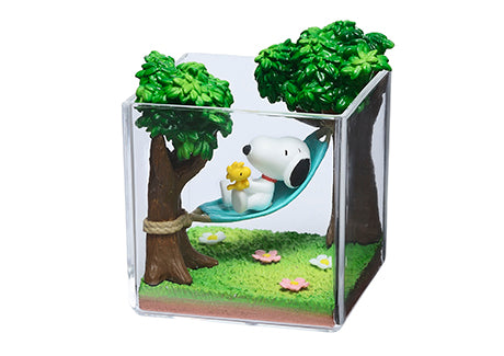SNOOPY & WOODSTOCK - Terrarium On Vacation - Re-ment - Blind Box, Franchise: Snoopy, Brand: Re-ment, Release Date: 10th August 2018, Type: Blind Boxes, Number of types: 6 types, Store Name: Nippon Figures