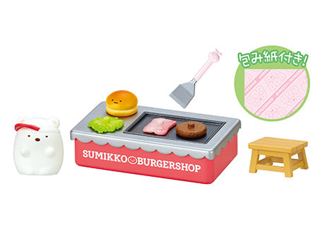 Sumikko Gurashi - Burger Shop - Re-ment - Blind Box, Franchise: Sumikko Gurashi, Brand: Re-ment, Release Date: 8th November 2021, Type: Blind Boxes, Box Dimensions: 11.5cm (Height) x 7cm (Width) x 5cm (Depth), Material: PVC, ABS, Number of types: 8 types, Store Name: Nippon Figures
