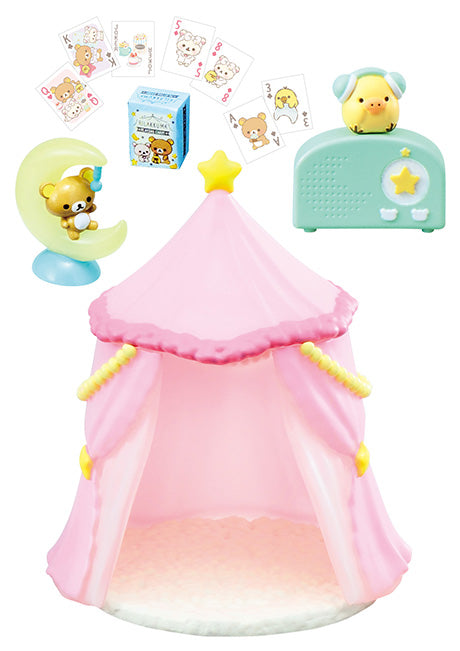 Rilakkuma - Dreamy Pajama Party - Re-ment - Blind Box, San-X franchise, Re-ment brand, Released on 25th May 2020, Box Dimensions: 11.5 cm (H) x 7 cm (W) x 5.5 cm (D), Material: PVC, ABS, 6 types available, Nippon Figures