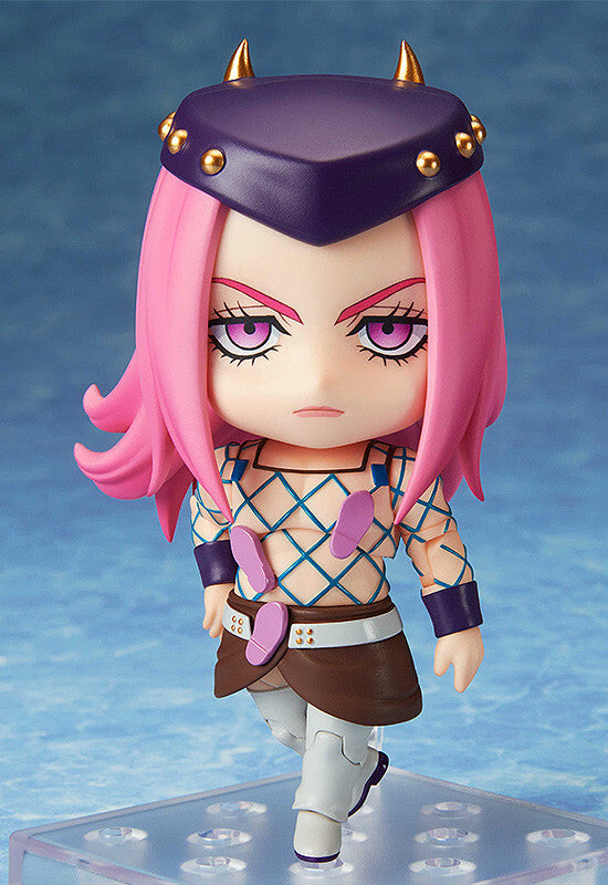 JoJo's Bizarre Adventure - Stone Ocean - Diver Down - Narciso Anasui - Nendoroid #2026 (Good Smile Company, Medicos Entertainment), Franchise: JoJo's Bizarre Adventure, Stone Ocean, Release Date: 29. Jun 2023, Type: Nendoroid, Dimensions: H=100mm (3.9in), Store Name: Nippon Figures