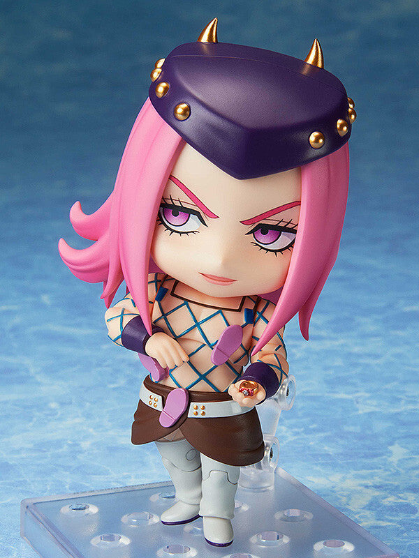 JoJo's Bizarre Adventure - Stone Ocean - Diver Down - Narciso Anasui - Nendoroid #2026 (Good Smile Company, Medicos Entertainment), Franchise: JoJo's Bizarre Adventure, Stone Ocean, Release Date: 29. Jun 2023, Type: Nendoroid, Dimensions: H=100mm (3.9in), Store Name: Nippon Figures