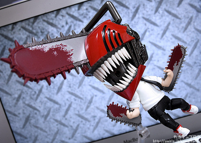 Chainsaw Man - Denji - Pochita - Nendoroid #1560 - 2022 Re-release (Good Smile Company), Franchise: Chainsaw Man, Release Date: 22. Nov 2022, Dimensions: H=100mm (3.9in), Nippon Figures