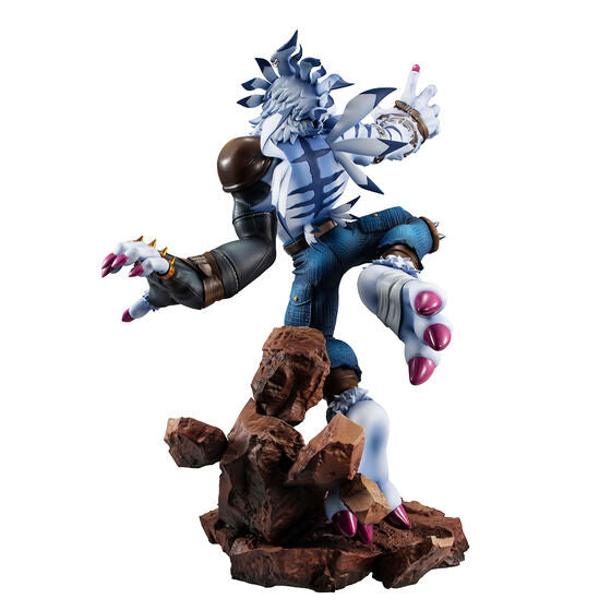 Digimon Adventure - Weregarurumon - Precious G.E.M. (MegaHouse), Franchise: Digimon Adventure, Brand: MegaHouse, Release Date: 29. Sep 2023, Type: General, Dimensions: H=250mm (9.75in), Nippon Figures