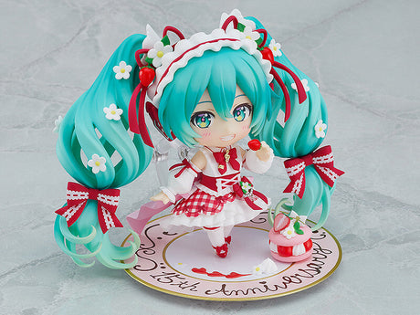 Vocaloid - Hatsune Miku - Nendoroid #1939 - 15th Anniversary Ver. (Good Smile Company), Franchise: Vocaloid, Brand: Good Smile Company, Release Date: 15. Feb 2023, Type: Nendoroid, Dimensions: H=100mm (3.9in), Store Name: Nippon Figures