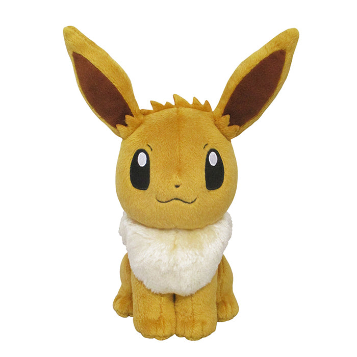 Pokemon - Eevee PP07 (S) - All Star Collection - San-ei Boeki - Plush, Franchise: Pokemon, Brand: San-ei Boeki, Type: Plushies, Dimensions: W9×D16×H20.5 cm, Nippon Figures
