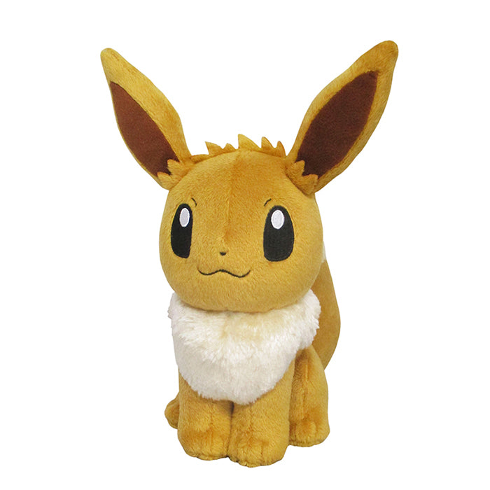 Pokemon - Eevee PP07 (S) - All Star Collection - San-ei Boeki - Plush, Franchise: Pokemon, Brand: San-ei Boeki, Type: Plushies, Dimensions: W9×D16×H20.5 cm, Nippon Figures