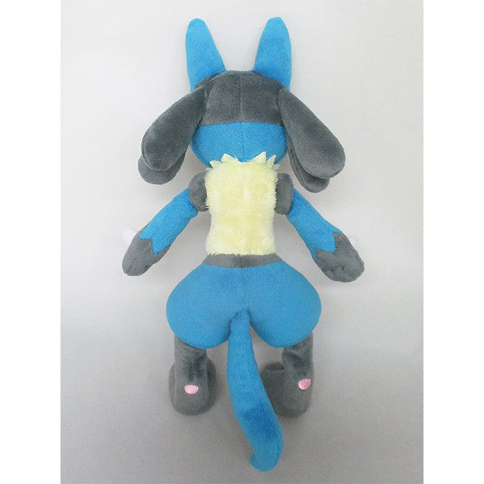 Pokemon - Lucario PP12 (S) - All Star Collection - San-ei Boeki - Plush, Franchise: Pokemon, Brand: San-ei Boeki, Type: Plushies, Dimensions: W10.5×D10×H29.5 cm, Nippon Figures