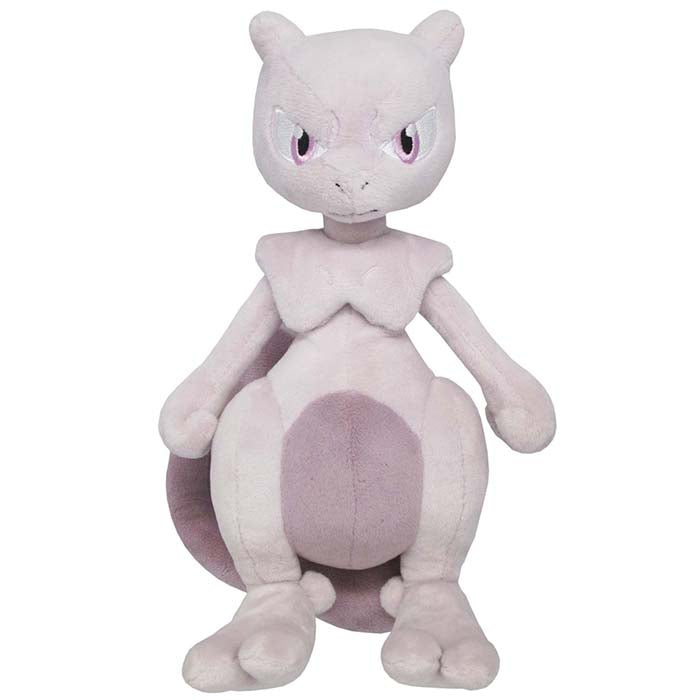 Pokemon - Mewtwo PP24 (S) - All Star Collection - San-ei Boeki - Plush, Franchise: Pokemon, Brand: San-ei Boeki, Type: Plushies, Dimensions: W14×D12×H25.5 cm, Nippon Figures