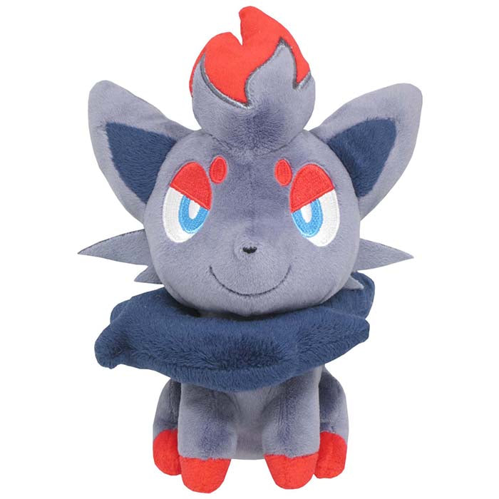 Pokemon - Zorua PP32 (S) - All Star Collection - San-ei Boeki - Plush, Franchise: Pokemon, Brand: San-ei Boeki, Type: Plushies, Dimensions: W13×D18×H18 cm, Store Name: Nippon Figures