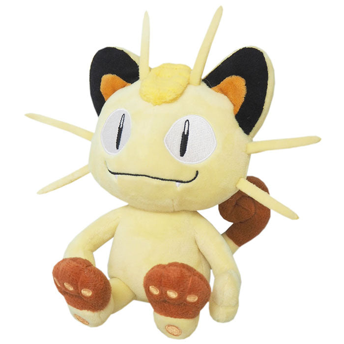 Pokemon - Meowth PP37 (S) - All Star Collection - San-ei Boeki - Plush, Franchise: Pokemon, Brand: San-ei Boeki, Dimensions: W12.5×D9.5×H21 cm, Nippon Figures