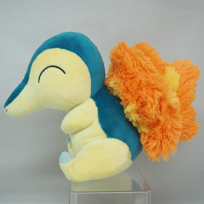 Pokemon - Cyndaquil PP41 (S) - All Star Collection - San-ei Boeki - Plush, Franchise: Pokemon, Brand: San-ei Boeki, Type: Plushies, Dimensions: W11×D18×H14.5 cm, Store Name: Nippon Figures