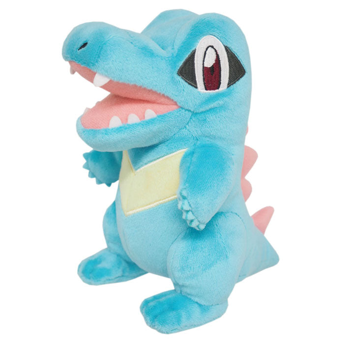 Pokemon - Totodile PP42 (S) - All Star Collection - San-ei Boeki - Plush, Franchise: Pokemon, Brand: San-ei Boeki, Type: Plushies, Dimensions: W10.5×D15.5×H16 cm, Store Name: Nippon Figures