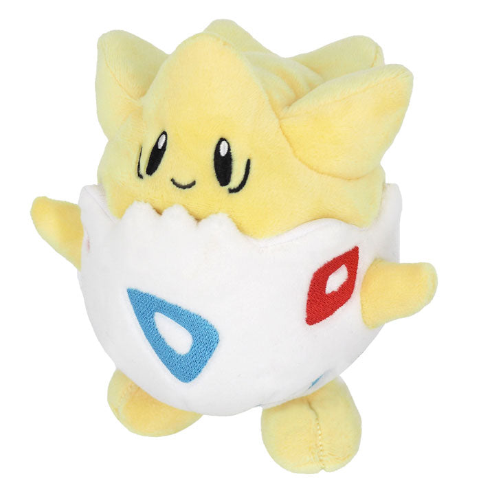 Pokemon - Togepi PP43 (S) - All Star Collection - San-ei Boeki - Plush, Franchise: Pokemon, Brand: San-ei Boeki, Type: Plushies, Dimensions: W13.5×D10.5×H14 cm, Nippon Figures