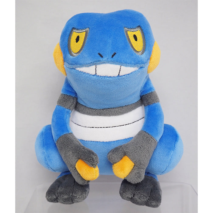 Pokemon - Croagunk PP61 (S) - All Star Collection - San-ei Boeki - Plush, Franchise: Pokemon, Brand: San-ei Boeki, Type: Plushies, Dimensions: W13×D13×H16.5 cm, Nippon Figures