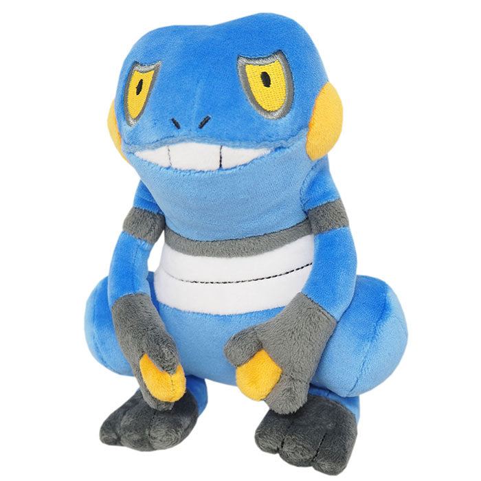 Pokemon - Croagunk PP61 (S) - All Star Collection - San-ei Boeki - Plush, Franchise: Pokemon, Brand: San-ei Boeki, Type: Plushies, Dimensions: W13×D13×H16.5 cm, Nippon Figures