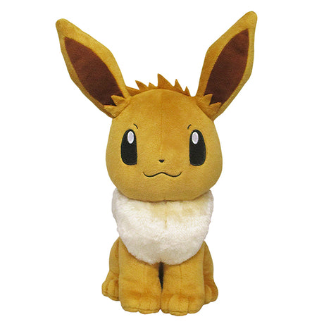 Pokemon - Eevee PP51 (M) - All Star Collection - San-ei Boeki - Plush, Franchise: Pokemon, Brand: San-ei Boeki, Type: Plushies, Dimensions: W20×D26.5×H32 cm, Store Name: Nippon Figures