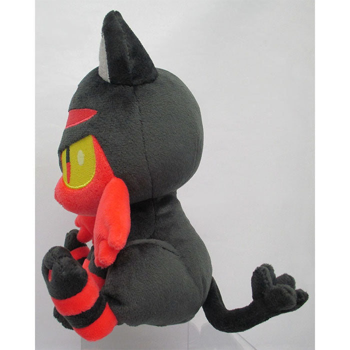 Pokemon - Litten PP55 (S) - All Star Collection - San-ei Boeki - Plush, Franchise: Pokemon, Brand: San-ei Boeki, Type: Plushies, Dimensions: W10×D10×H16 cm, Nippon Figures
