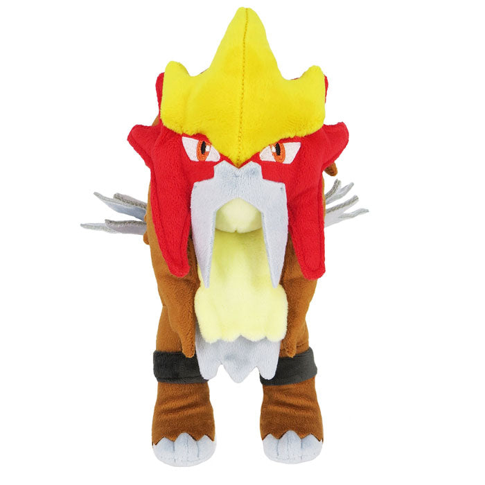 Pokemon - Entei PP63 (S) - All Star Collection - San-ei Boeki - Plush, Franchise: Pokemon, Brand: San-ei Boeki, Type: Plushies, Dimensions: W10.5×D24×H23.5 cm, Nippon Figures