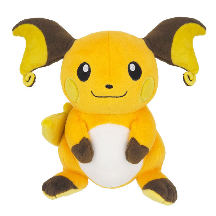 Pokemon - Raichu PP79 (S) - All Star Collection - San-ei Boeki - Plush, Franchise: Pokemon, Brand: San-ei Boeki, Type: Plushies, Dimensions: W12×D11×H18 cm, Nippon Figures