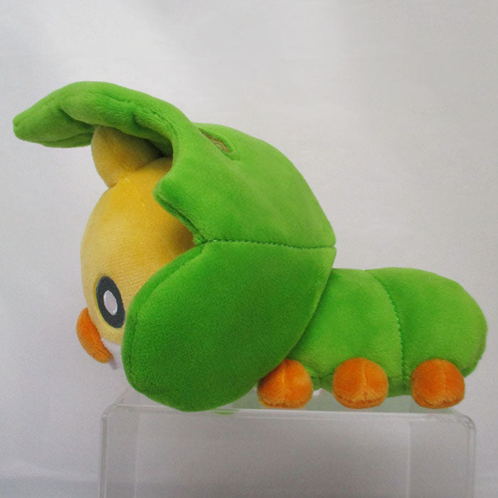 Pokemon - Sewaddle PP92 (S) - All Star Collection - San-ei Boeki - Plush, Franchise: Pokemon, Brand: San-ei Boeki, Type: Plushies, Dimensions: W12×D16×H11 cm, Store Name: Nippon Figures