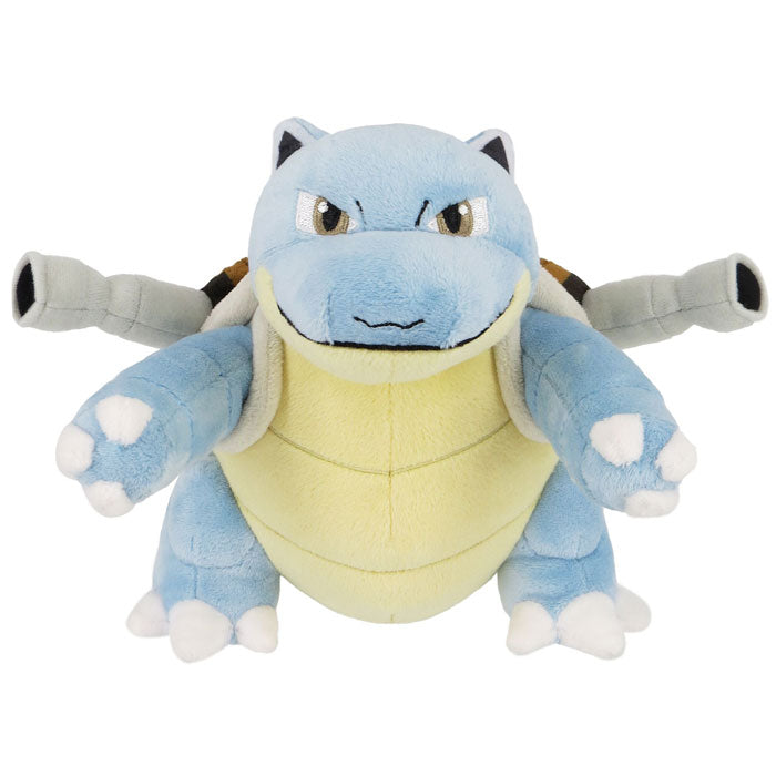 Pokemon - Blastoise PP96 (S) - All Star Collection - San-ei Boeki - Plush, Franchise: Pokemon, Brand: San-ei Boeki, Type: Plushies, Dimensions: W16.5×D20×H17 cm, Nippon Figures