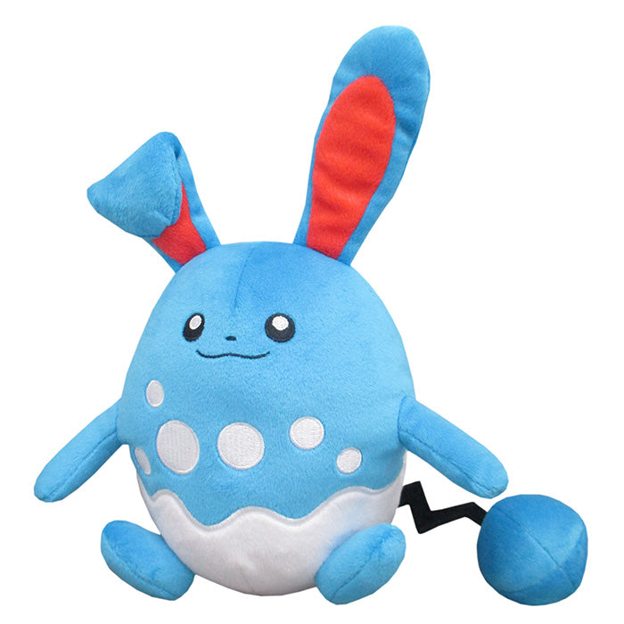 Pokemon - Azumarill PP100 (S) - All Star Collection - San-ei Boeki - Plush, Franchise: Pokemon, Brand: San-ei Boeki, Type: Plushies, Dimensions: W12×D11×H20 cm, Store Name: Nippon Figures