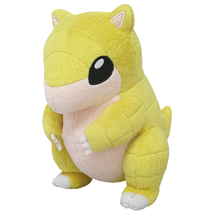 Pokemon - Sandshrew PP106 (S) Plush - All Star Collection by San-ei Boeki, Dimensions: W11.5×D14.5×H17 cm, Nippon Figures