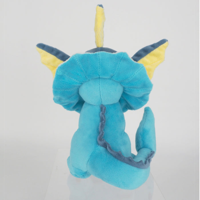 Pokemon - Vaporeon PP110 (S) Plush - All Star Collection - San-ei Boeki, Franchise: Pokemon, Brand: San-ei Boeki, Type: Plushies, Dimensions: W18×D14.5×H22 cm, Nippon Figures