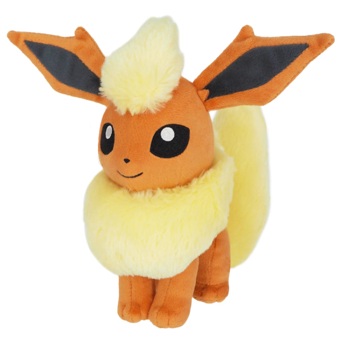 Pokemon - Flareon PP112 (S) - All Star Collection - San-ei Boeki - Plush, Franchise: Pokemon, Brand: San-ei Boeki, Type: Plushies, Dimensions: W21×D18×H19 cm, Store Name: Nippon Figures