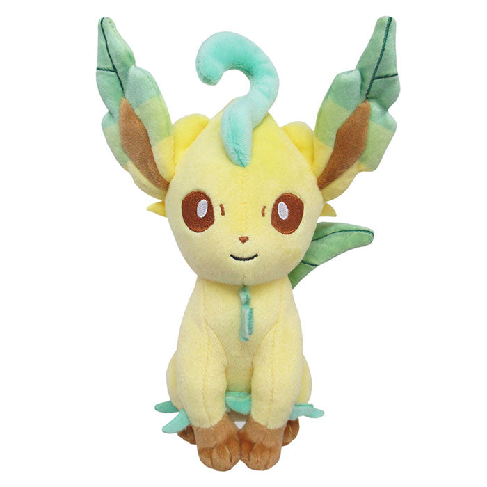 Pokemon - Leafeon PP123 (S) - All Star Collection - San-ei Boeki - Plush, Franchise: Pokemon, Brand: San-ei Boeki, Type: Plushies, Dimensions: W12×D10×H20.5 cm, Store Name: Nippon Figures
