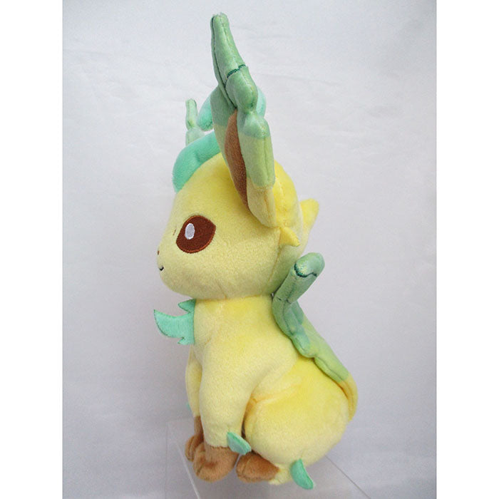 Pokemon - Leafeon PP123 (S) - All Star Collection - San-ei Boeki - Plush, Franchise: Pokemon, Brand: San-ei Boeki, Type: Plushies, Dimensions: W12×D10×H20.5 cm, Store Name: Nippon Figures
