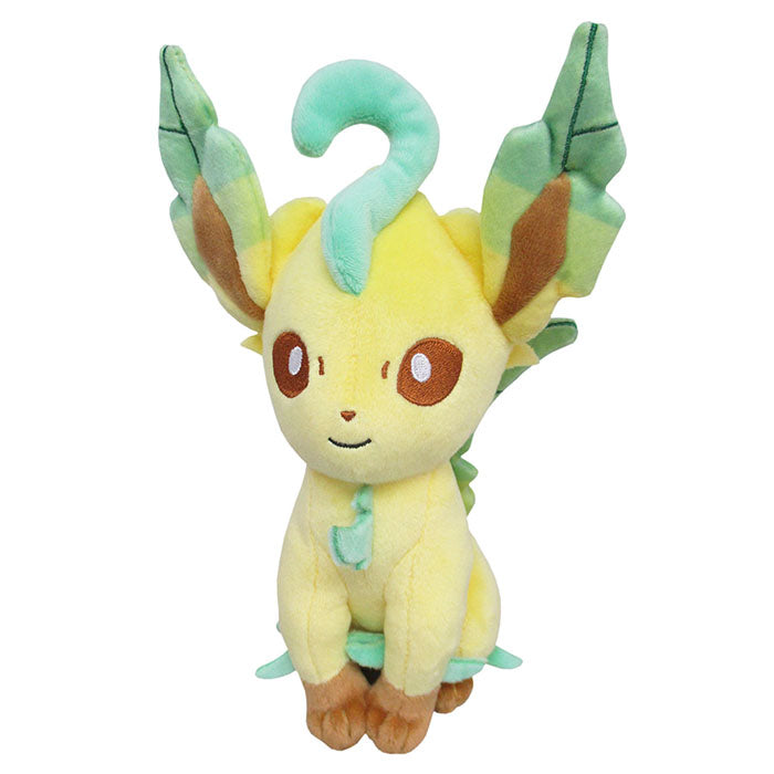 Pokemon - Leafeon PP123 (S) - All Star Collection - San-ei Boeki - Plush, Franchise: Pokemon, Brand: San-ei Boeki, Type: Plushies, Dimensions: W12×D10×H20.5 cm, Store Name: Nippon Figures