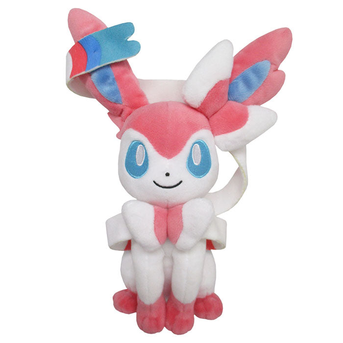 Pokemon - Sylveon PP125 (S) - All Star Collection - San-ei Boeki - Plush, Franchise: Pokemon, Brand: San-ei Boeki, Type: Plushies, Dimensions: W13×D12×H23 cm, Nippon Figures