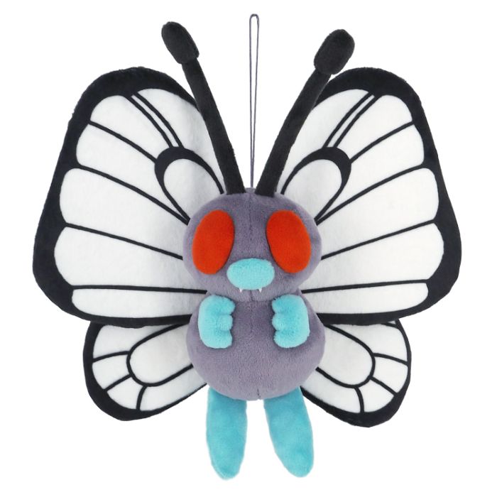 Pokemon - Butterfree PP126 (S) - All Star Collection - San-ei Boeki - Plush, Franchise: Pokemon, Brand: San-ei Boeki, Type: Plushies, Dimensions: W25×D7.5×H21 cm, Store Name: Nippon Figures