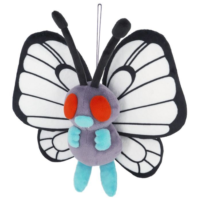Pokemon - Butterfree PP126 (S) - All Star Collection - San-ei Boeki - Plush, Franchise: Pokemon, Brand: San-ei Boeki, Type: Plushies, Dimensions: W25×D7.5×H21 cm, Store Name: Nippon Figures