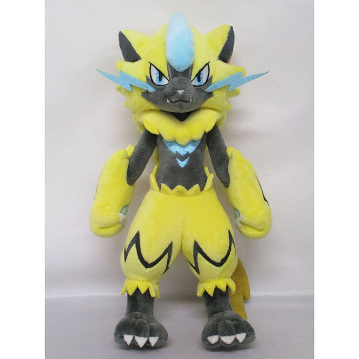 Pokemon - Zeraora PP133 (S) - All Star Collection - San-ei Boeki - Plush, Franchise: Pokemon, Brand: San-ei Boeki, Type: Plushies, Dimensions: W14×D9×H29 cm, Nippon Figures