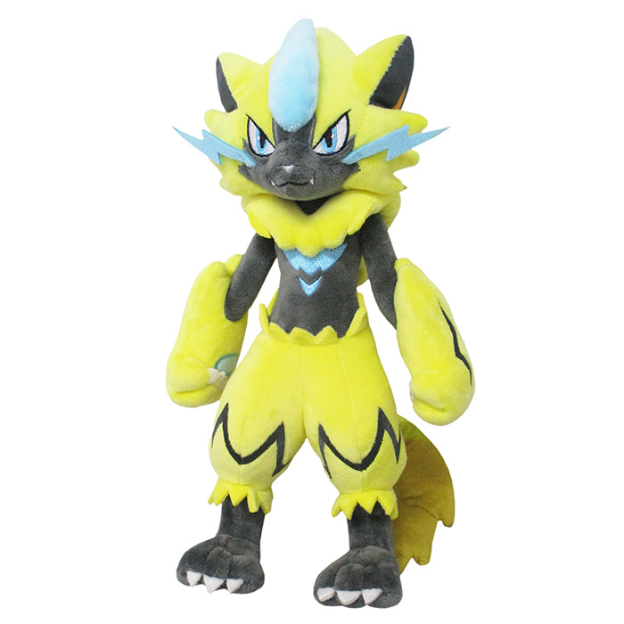 Pokemon - Zeraora PP133 (S) - All Star Collection - San-ei Boeki - Plush, Franchise: Pokemon, Brand: San-ei Boeki, Type: Plushies, Dimensions: W14×D9×H29 cm, Nippon Figures