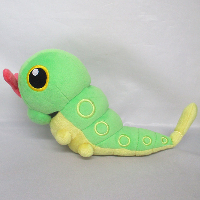 Pokemon - Caterpie PP136 (S) - All Star Collection - San-ei Boeki - Plush, Franchise: Pokemon, Brand: San-ei Boeki, Dimensions: W9×D21×H12.5 cm, Nippon Figures
