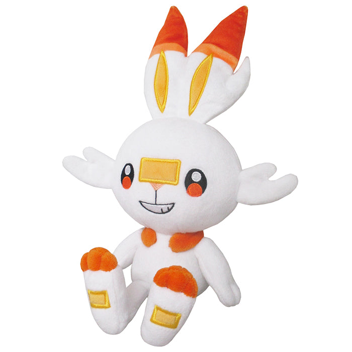 Pokemon - Scorbunny PP150 (S) - All Star Collection - San-ei Boeki - Plush, Franchise: Pokemon, Brand: San-ei Boeki, Type: Plushies, Dimensions: W18×D7.5×H27 cm, Nippon Figures