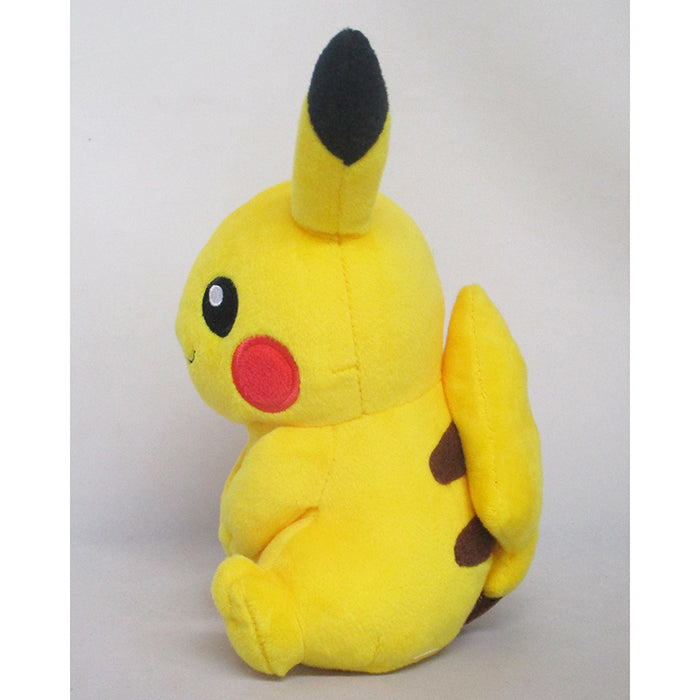 Pokemon - Pikachu (Female form) PP165 (S) - All Star Collection - San-ei Boeki - Plush, Franchise: Pokemon, Brand: San-ei Boeki, Type: Plushies, Dimensions: W17×D12×H19 cm, Nippon Figures