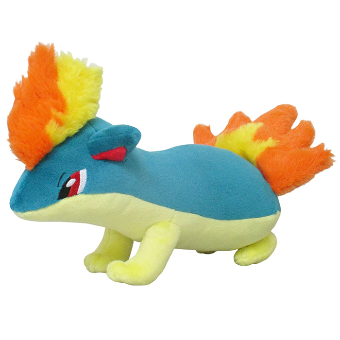 Pokemon - Quilava PP170 (S) - All Star Collection - San-ei Boeki - Plush, Franchise: Pokemon, Brand: San-ei Boeki, Type: Plushies, Dimensions: W10×D25×H15 cm, Store Name: Nippon Figures