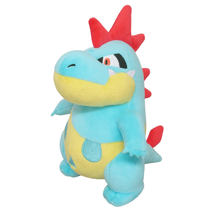 Pokemon - Croconaw PP171 (S) Plush, Franchise: Pokemon, Brand: San-ei Boeki, Dimensions: W15×D16.5×H20.5 cm, Nippon Figures