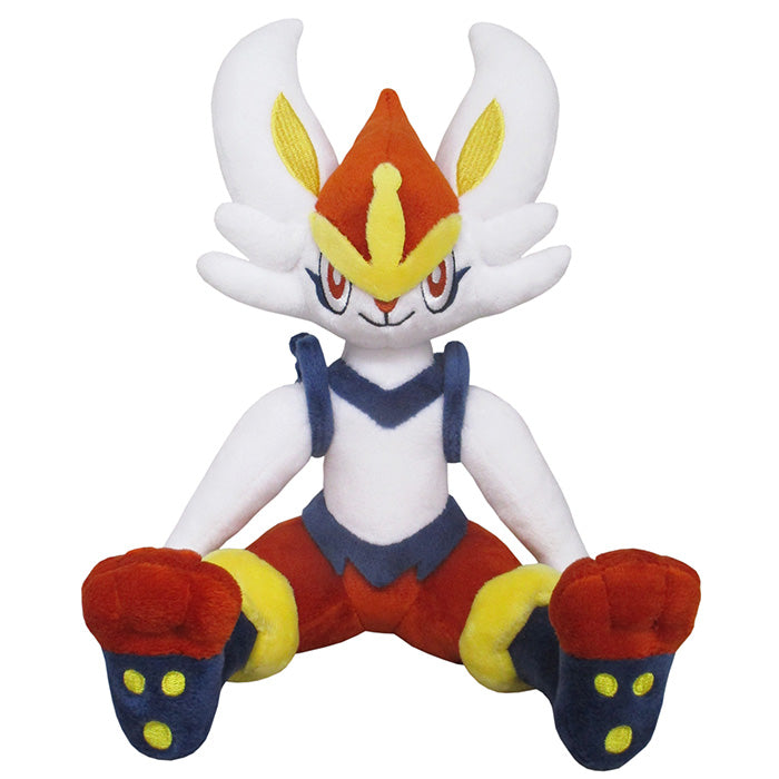 Pokemon - Cinderace PP177 (S) - All Star Collection - San-ei Boeki - Plush, Franchise: Pokemon, Brand: San-ei Boeki, Type: Plushies, Dimensions: W12.5×D17×H22cm, Store Name: Nippon Figures